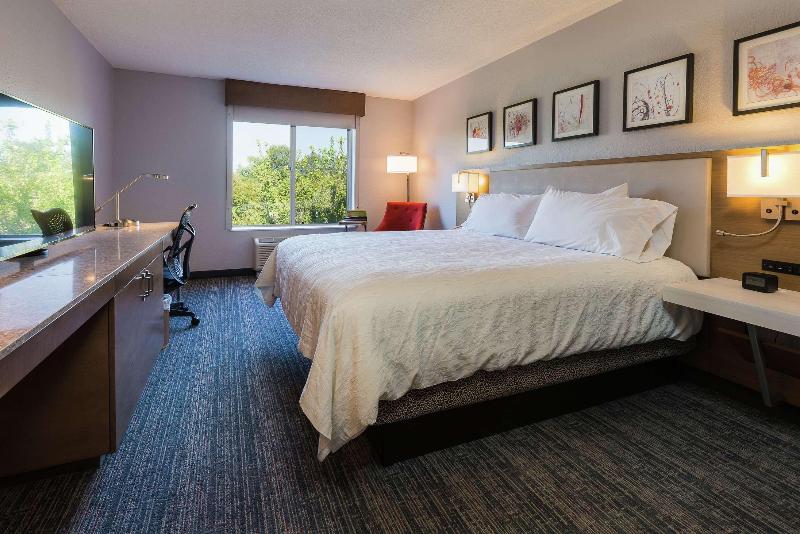 带大床的标准间, Hilton Garden Inn Atlanta Northpoint