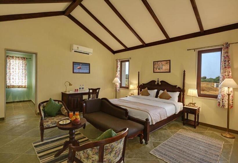 Люкс с Балконом, Jawai Leopard Safari Lodge