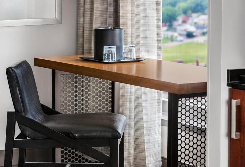 اتاق استاندارد با تخت بزرگ, Lancaster Marriott At Penn Square
