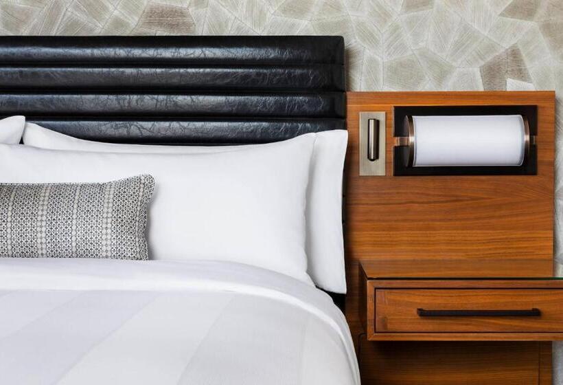 اتاق دلوکس با تخت کینگ و چشم‌انداز شهر, Lancaster Marriott At Penn Square