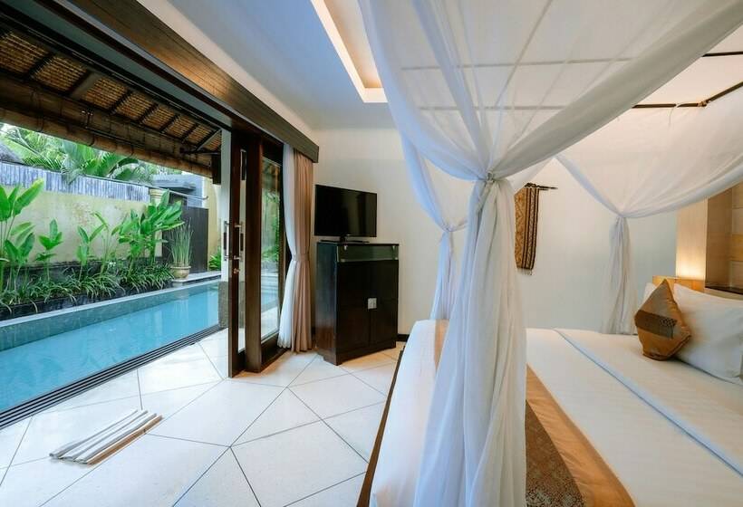 Вилла с 1 спальней и бассейном, The Maya Seminyak Villas