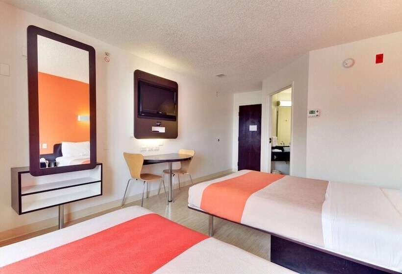 Номер Стандарт 2 Двуспальные Кровати, Motel 6lewisville, Tx  Dallas