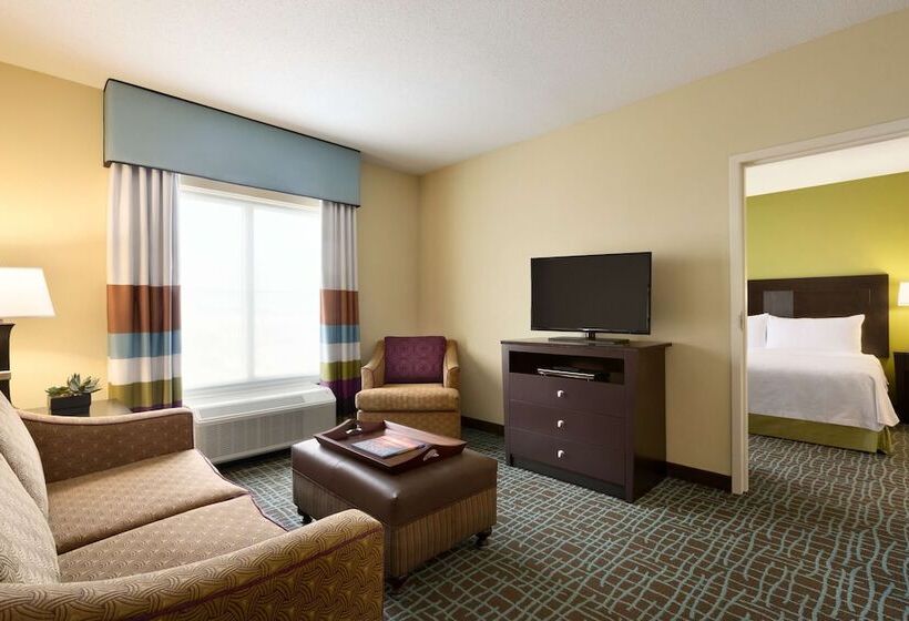 キングサイズベッドのスイートルーム, Homewood Suites By Hilton Fort Myers Airport/fgcu
