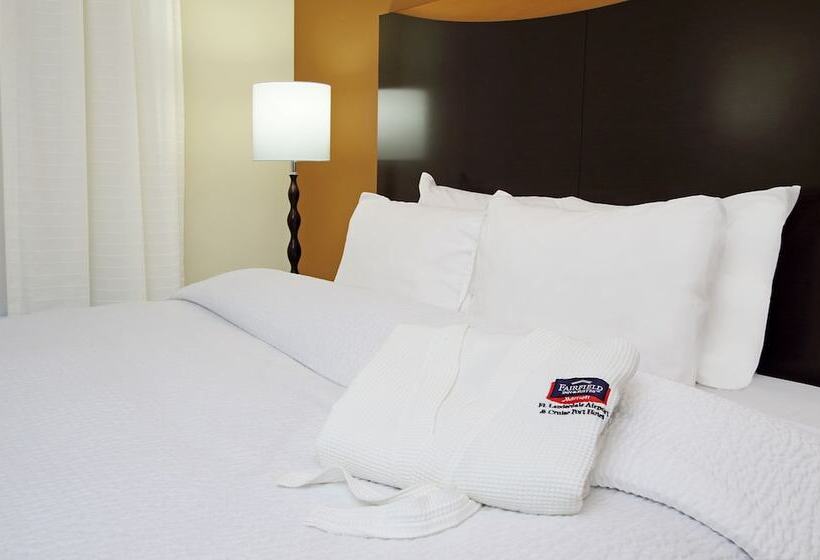 带2个双人床的标准工作室, Fairfield Inn & Suites Fort Lauderdale Airport & Cruise Port