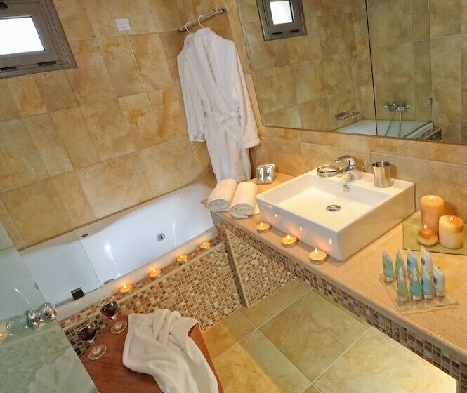 Люкс Повышенной Комфортности, The Noverian Scenic Crete 5* Hilltop Villa Resort & Spa