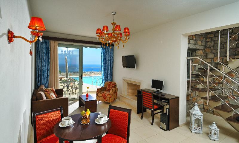 Вилла с 1 спальней и бассейном, The Noverian Scenic Crete 5* Hilltop Villa Resort & Spa