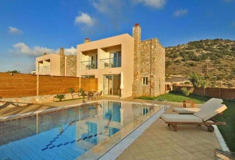 オーシャンビューの１ベッドルームビラ, The Noverian Scenic Crete 5* Hilltop Villa Resort & Spa