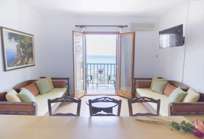 Апартаменты 2 Спальни Вид на Море, Corfu Aquamarine