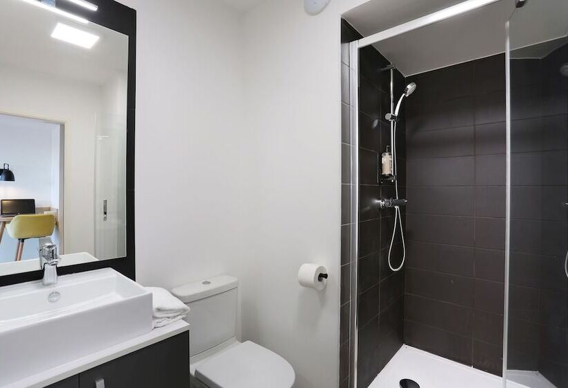 标准工作室带阳台, Odalys City Toulouse Centre Compans Caffarelli