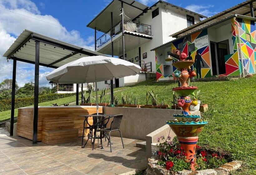 Семейный Номер, Cabaña Campestre Miraluna