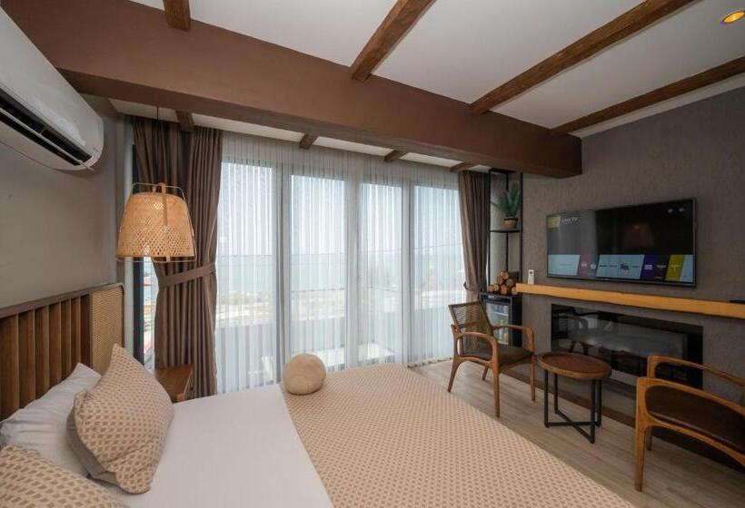 اتاق استاندارد با چشم‌انداز دریا, Villa Siesta Hotel Istanbul Airport