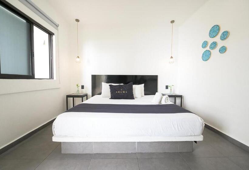 Deluxe Kamer met Kingsize Bed, Aruma