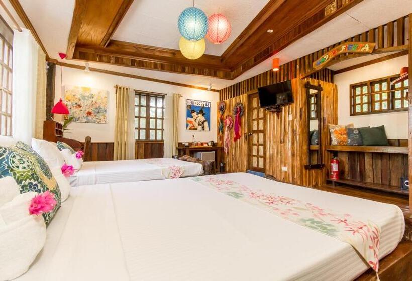 디럭스 패밀리 룸, Oldwoods By The Sea Nature Resort   Pangasinan
