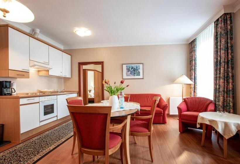 带1个卧室的公寓, Aparthotel Hohenzollern