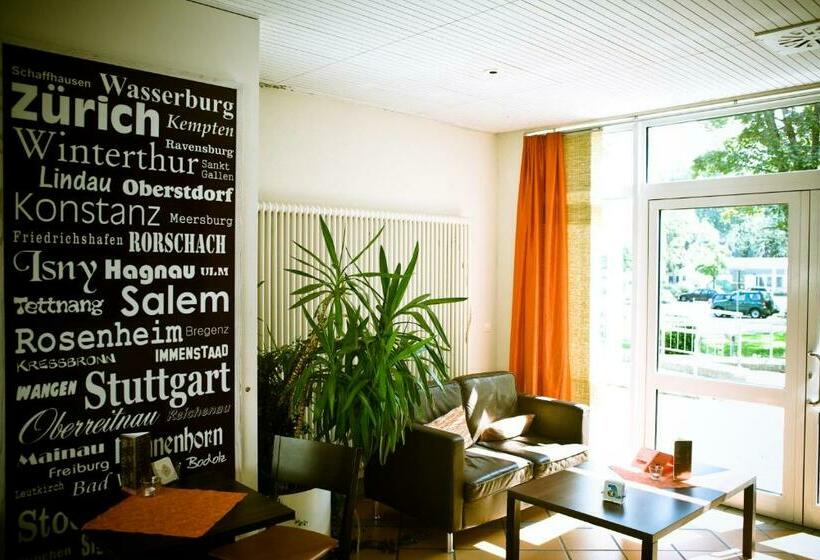 Номер Стандарт Четырехместный Совместный Санузел, Hi Youth Hostel Lindau