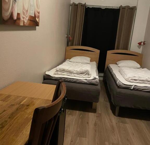 غرفة قياسية حمام مشترك, Uppsala City Hostel