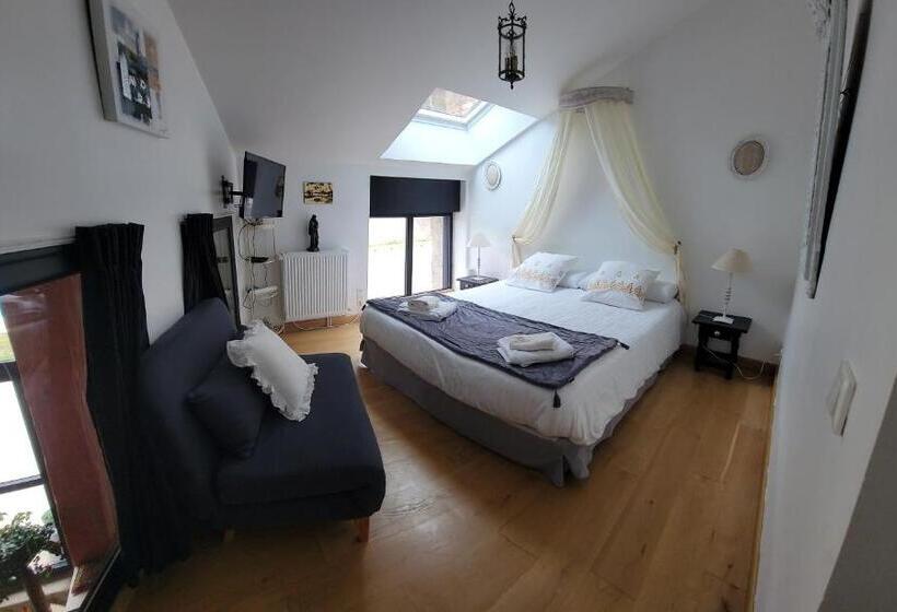 חדר סטנדרט נוף לבריכה, Les Hauts Brianço