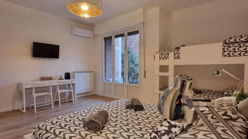 اتاق کلاسیک چهارنفره, San Donato Policlinico Bbking