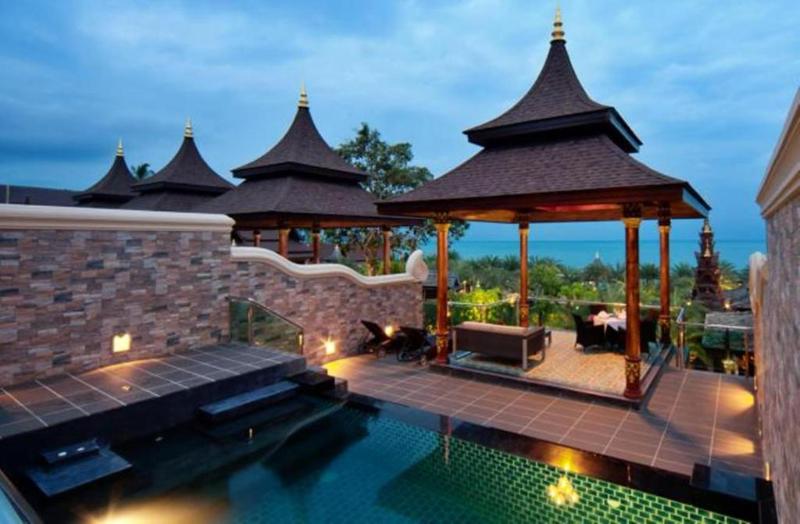 Вилла 1 Спальня Вид на Море, Ammatara Pura Pool Villa