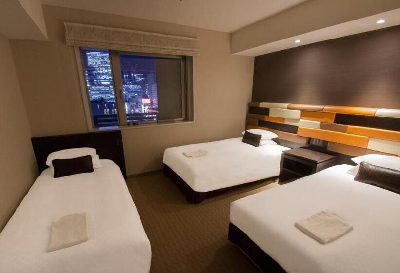 3-Bett-Standardzimmer, Hearton Hotel Kita Umeda