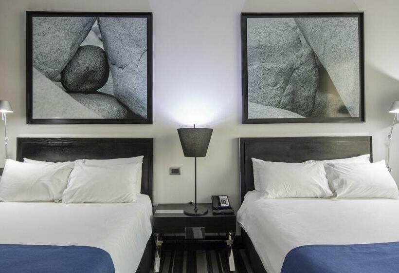 اتاق استاندارد با 2 تخت دوبل, Wyndham Santiago Pettra