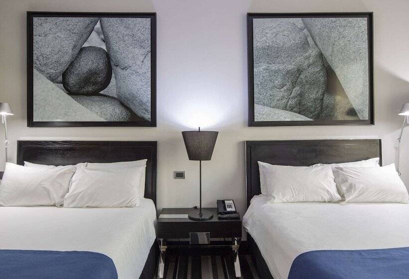 اتاق استاندارد با 2 تخت دوبل, Wyndham Santiago Pettra