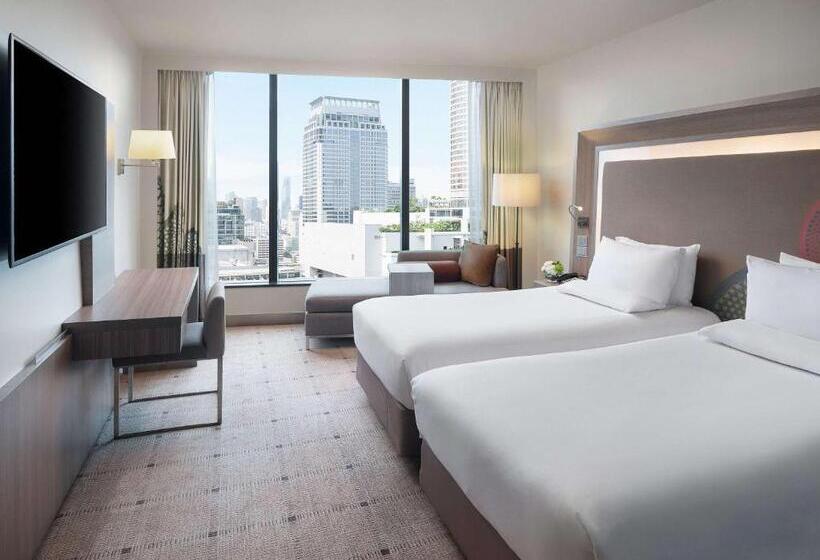 キングサイズベッドのエクゼクティブルーム, Novotel Bangkok Platinum Pratunam