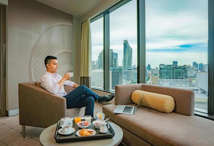 キングサイズベッドのエクゼクティブ, Novotel Bangkok Platinum Pratunam