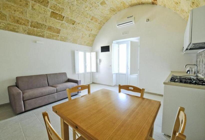 带1个卧室的公寓, Corte Scarcia