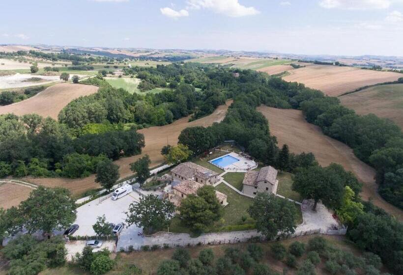 اتاق لوکس با تخت بزرگ, Borgopratole Countryhouse