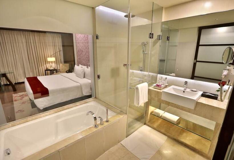 带大床的豪华间, Royal Orchid Jaipur, Tonk Road