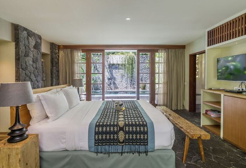 Вилла с 1 спальней и бассейном, The Purist Villas & Spa Ubud