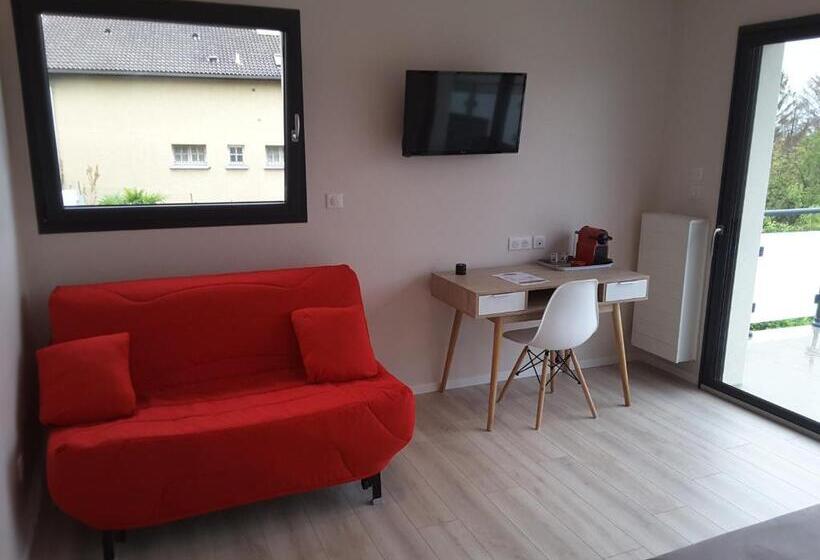 اتاق خانوادگی, Villa Vi Lyon Est Chambres D Hôtes