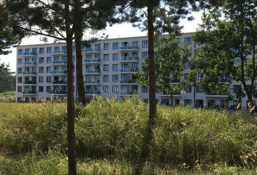 آپارتمان 1 خوابه با چشم‌انداز دریا, Prora Solitaire Apartment Mit Meerblick Block 2