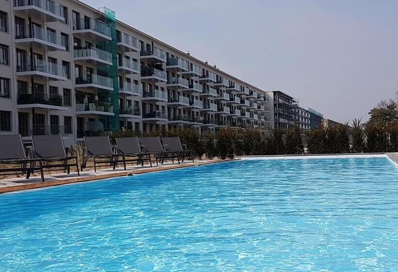 آپارتمان 1 خوابه با چشم‌انداز دریا, Prora Solitaire Apartment Mit Meerblick Block 2