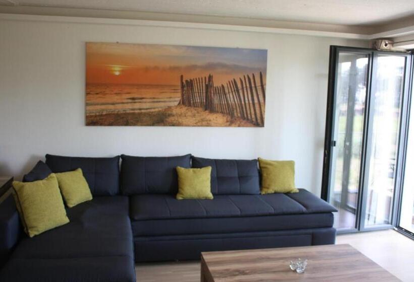آپارتمان 1 خوابه با چشم‌انداز دریا, Prora Solitaire Apartment Mit Meerblick Block 2