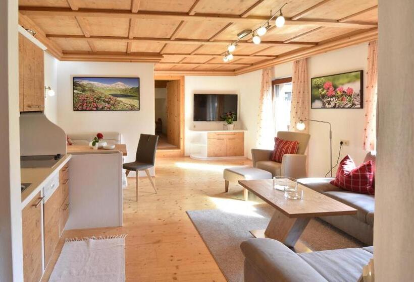آپارتمان 2 خوابه با بالکن, Landhaus Trinker