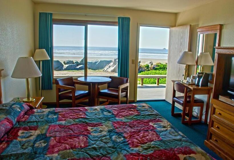 스탠다드 싱글 룸 바다 전망, Crescent Beach Motel