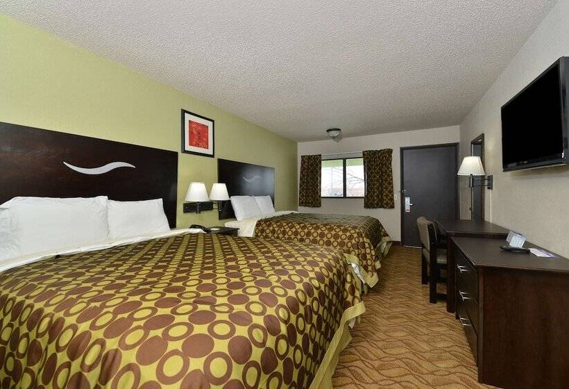 Номер Стандарт 2 Двуспальные Кровати, Americas Best Value Inn Kansas City East   Independence