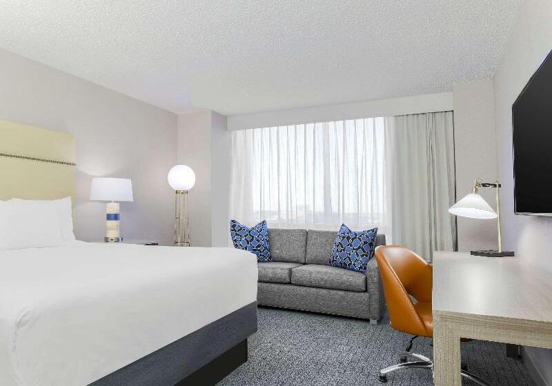 اتاق استاندارد با تخت بزرگ, Hilton Richardson Dallas