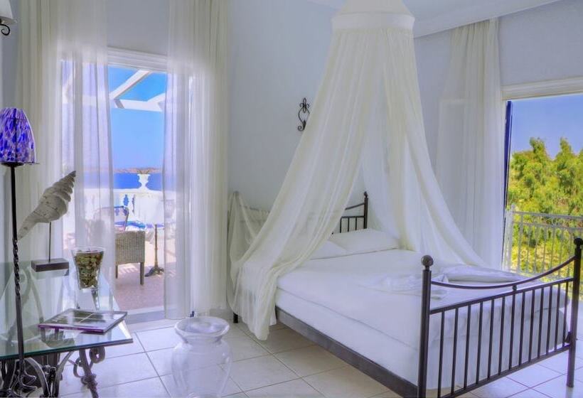 اتاق استاندارد با چشم‌انداز دریا, Aneroussa Beach