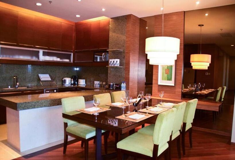 آپارتمان 3 خوابه, Marriott Executive Apartment Tianjin Lakeview