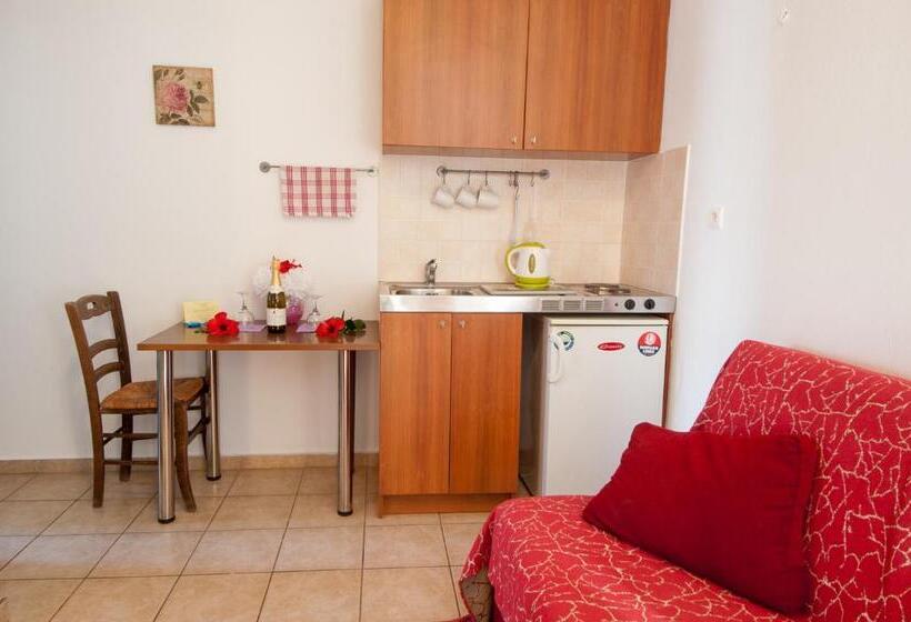 اتاق استاندارد با چشم‌انداز دریا, Elounda Sunrise Apartments