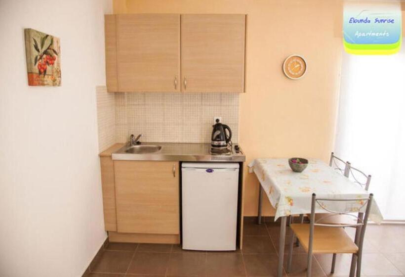 آپارتمان 2 خوابه با چشم‌انداز دریا, Elounda Sunrise Apartments