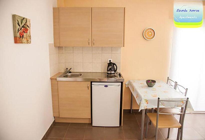 آپارتمان 2 خوابه با چشم‌انداز دریا, Elounda Sunrise Apartments