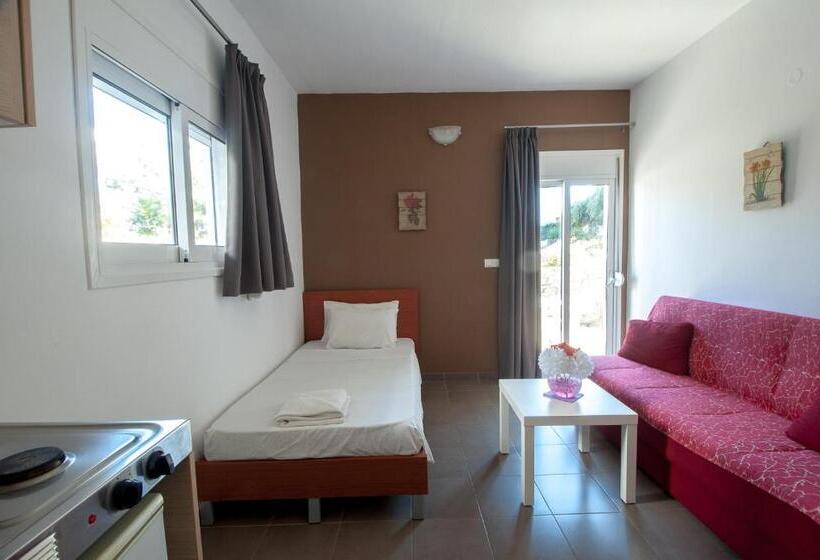 آپارتمان 1 خوابه با چشم‌انداز باغ, Elounda Sunrise Apartments