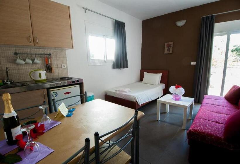 آپارتمان 1 خوابه با چشم‌انداز باغ, Elounda Sunrise Apartments