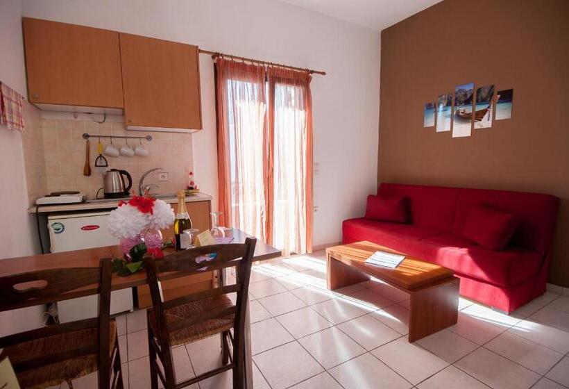 آپارتمان 1 خوابه با چشم‌انداز باغ, Elounda Sunrise Apartments
