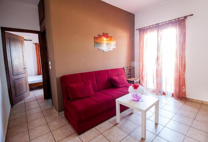 اتاق استاندارد با چشم‌انداز دریا, Elounda Sunrise Apartments