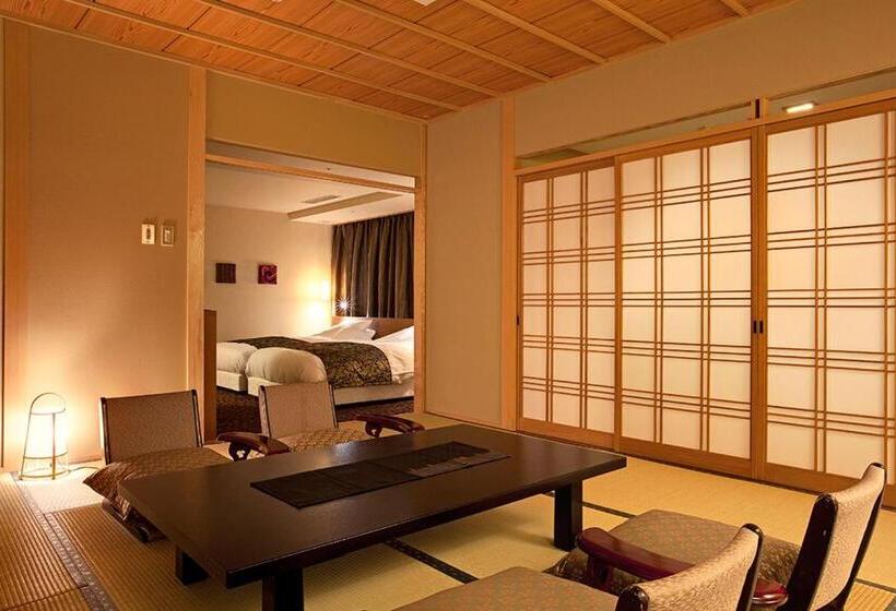 Семейный Номер Deluxe, Yumoto Konpira Onsen Hananoyu Kobaitei